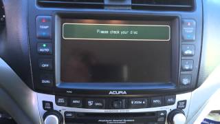 2004 Acura TSX Navigation Issues [upl. by Lamej259]