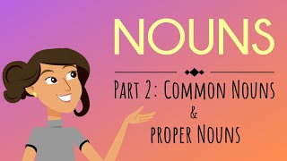 Nouns Part 2 Common amp Proper Nouns  English for Kids  Mind Blooming [upl. by Yelmene375]