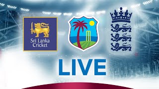 🔴LIVE West Indies U19s vs England U19s  TriNation Under19 Tournament [upl. by Imoan]