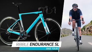 Ribble Endurance SL Caliper  Carbon Road Bike  Bike Tour  Ribble Cycles [upl. by Humfrid]