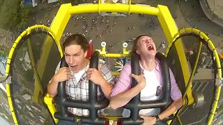 FUNNY PUKING ON SLINGSHOT RIDE [upl. by Asha]