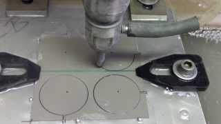 Microwaterjet® Cutting PZT Ceramic Discs [upl. by Durward]