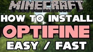 How To Install Optifine for Minecraft 1112  110  on Windows 7 8 amp 10  Download [upl. by Ahsiekat]