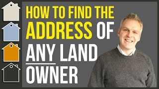 How To Find The Owner Of A Piece Of Land Real Estate  Using Land Registry Property Search [upl. by Edva]