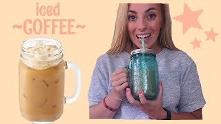 How To Make Iced Coffee With Keurig DIY  Morgan Green [upl. by Atkins]