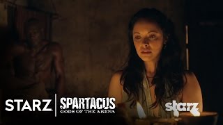 Spartacus Gods of the Arena  Episode 5 Clip The Weight of Secrets  STARZ [upl. by Alleras]