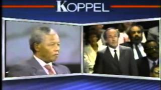 1990 Town Hall Meeting With Nelson Mandela New York USA [upl. by Esme]