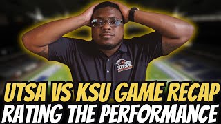 UTSA vs Kennesaw State Game Recap  Disappointing Performance [upl. by Nylhtak]