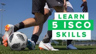 LEARN 5 COOL ISCO FOOTBALL SKILLS [upl. by Burack]