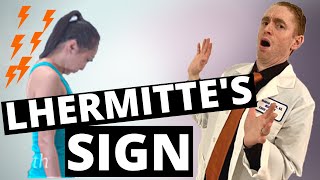 Lhermittes Sign Explained by Neurologist [upl. by Ahcsas]