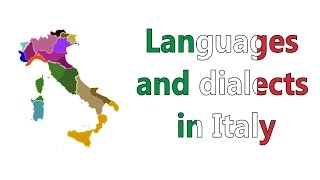 Languages and dialects of Italy with audio for each one [upl. by Seerdi]