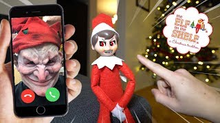 CALLING ELF ON THE SHELF ON FACETIME AT 3 AM HE COMES ALIVE [upl. by Aikemal]