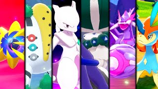 Pokemon Sword amp Shield  All DLC Legendary Pokemon Catches Crown Tundra [upl. by Lemak]