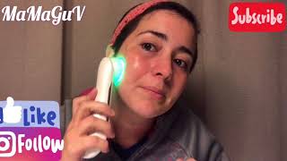 Beauty Instrument radiofrecuencia facial portátil con luz led MaMaGuV [upl. by Nahamas]