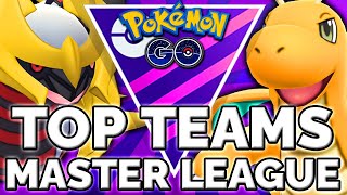 THE 12 BEST MASTER LEAGUE TEAMS FOR POKÉMON GO GO BATTLE LEAGUE [upl. by Derward]