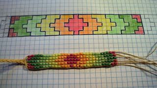 Como Fazer Pulseiras de Miçangas no Tear  DIY Loom Beaded Bracelet  Perlas Pulseras en El Telar [upl. by Kaspar658]