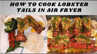 How To Cook Lobster Tails In Air Fryer [upl. by Maeve]