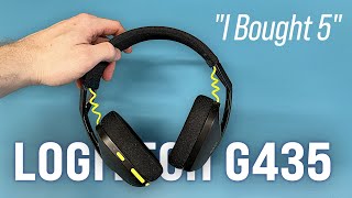 Why I Purchased 5 x Logitech G435 Lightspeed Headset [upl. by Alial]