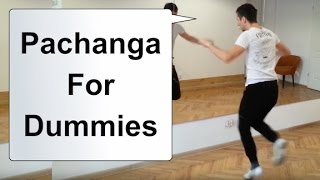 Pachanga Basics  Salsa Footwork Lesson 5 [upl. by Wiggins]