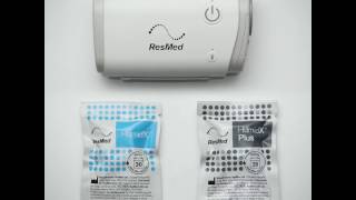 ResMed AirMini™  How to use HumidX amp HumidX Plus [upl. by Naitirb32]