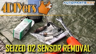 How to Remove a Stuck or Seized O2 Sensor [upl. by Airekal8]