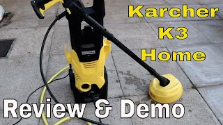 Kärcher K3 Home Pressure Washer Review amp Demonstration [upl. by Elwood]