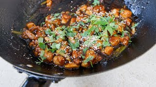 Quick Recipe for Chicken Stir Fry  SAM THE COOKING GUY [upl. by Nahej217]