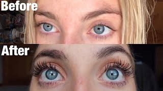 HOW TO GROW YOUR EYELASHES long and fast WITH CASTOR OIL 30 Days of Castor Oil for Eyelash Growth [upl. by Keynes]