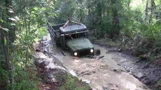 M35A2 Deuce and a Half in the Mud [upl. by Kilian]