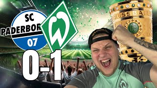 Werder zittert sich ins Achtelfinale  SC Paderborn 01 SV Werder Bremen [upl. by Brenner]