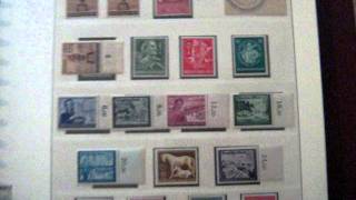 My German Stamp Collection Deutsches Reich 1933 to 1945 [upl. by Waterer]