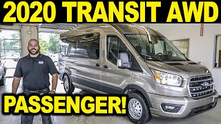 2020 Ford Transit Passenger Van AWD  Exterior amp Interior REVIEW [upl. by Odelet734]