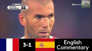 France vs Spain 31  World Cup 2006  Full Highlights English Commentary HD [upl. by Anaimad746]