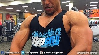 Chest And Triceps Workout With Abs hodgetwins [upl. by Barbabra728]