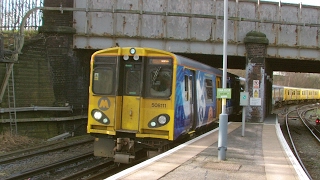 Half an Hour at 216  Birkenhead North Station 1022017  Class 507 508 terminus [upl. by Xila898]