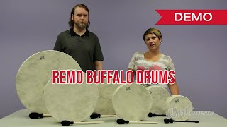 Remo Buffalo Drums Demo [upl. by Juno]