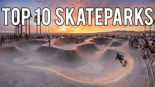 Most FAMOUS Skateparks In The US California New York Florida [upl. by Leopoldine]