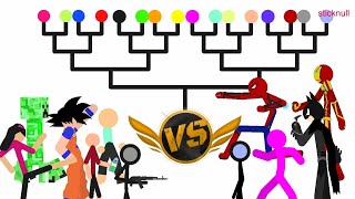 stickman tournament  stickman fight [upl. by Coltson]