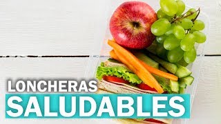 Loncheras saludables para niños con obesidad [upl. by Enyluqcaj]