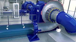 ANDRITZ Hydro turbine animation  Francis [upl. by Avenej]