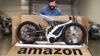 I BOUGHT the CHEAPEST ELECTRIC dirt bike on Amazon [upl. by Saisoj711]