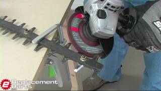 How to Sharpen Hedgetrimmer Blades [upl. by Alveta]