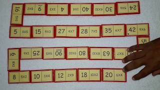 Dominó da multiplicação 2 [upl. by Naujuj88]