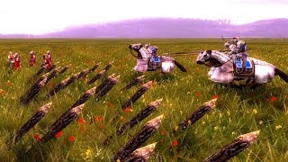 POV English Longbowmen vs French Cavalry [upl. by Dnumyar226]