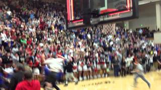 Gary Harris Buzzer Beater to beat North Central  22812 [upl. by Medlin856]