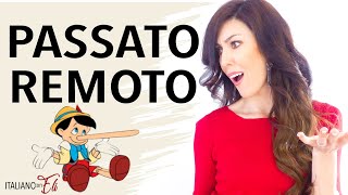 Passato remoto italiano verbi regolari EASY EXPLAINED [upl. by Assirak168]