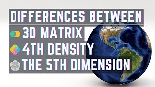 Differences Between 3rd Dimension 4th Density and The 5th Dimension [upl. by Aryc]