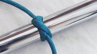 Super Useful Knot  How To Tie A Constrictor Knot [upl. by Suirtemed]