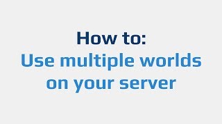 How to Use multiple worlds on your server with Multiverse [upl. by Everest253]