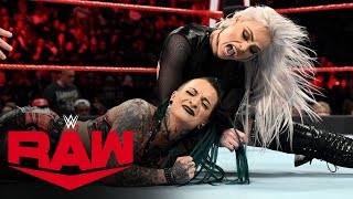 Liv Morgan vs Ruby Riott Raw March 2 2020 [upl. by Noteloc]